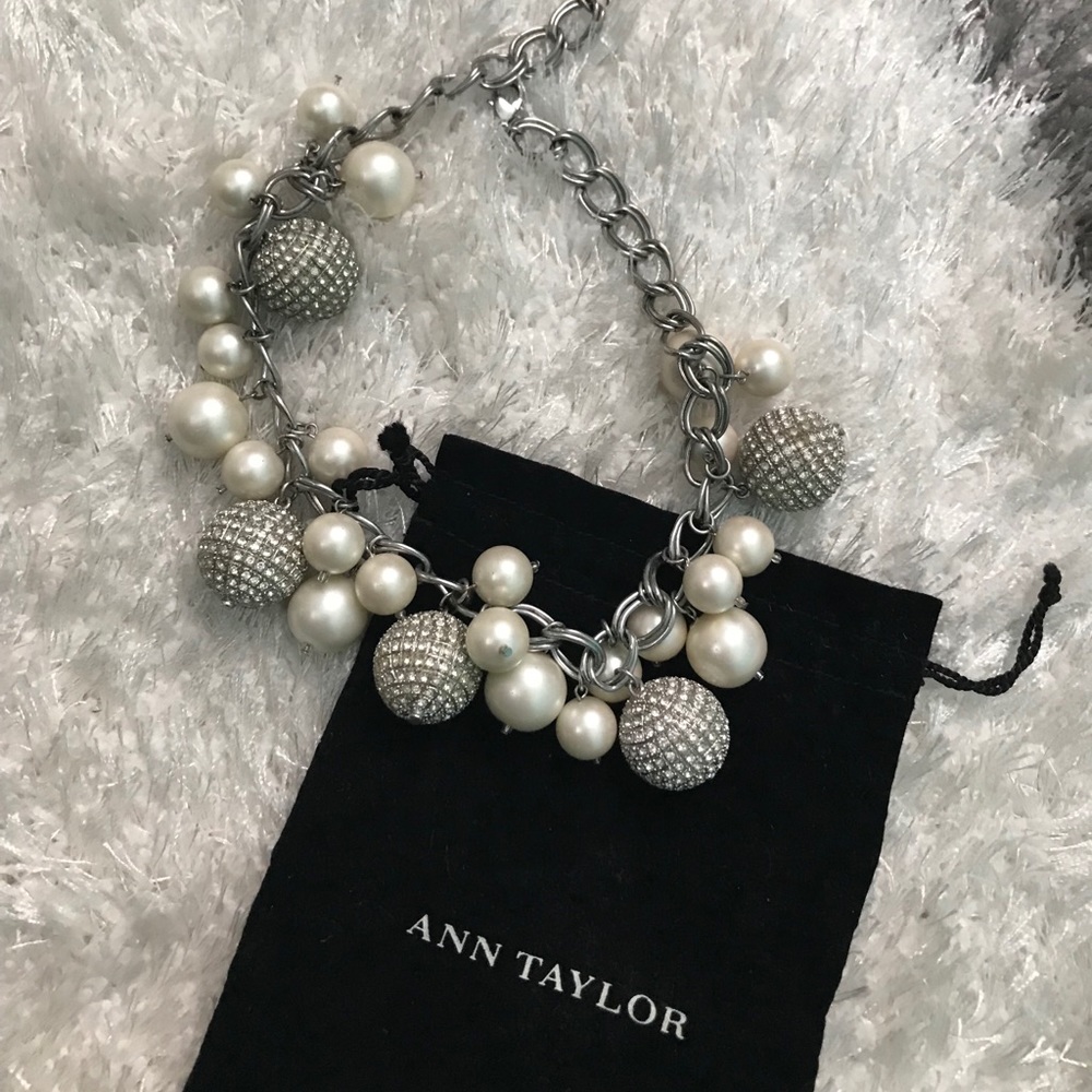 Vintage Ann Taylor bauble necklace
